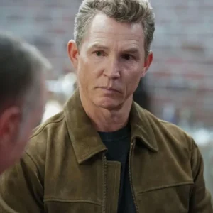 Chicago PD S12 Shawn Hatosy Suede Leather Jacket