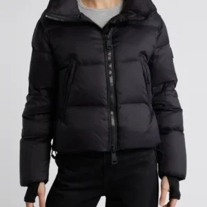 Chicago PD S12 Toya Turner Black Puffer Jacket