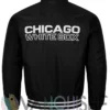 Chicago White Sox Black Trucker Jacket back