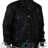 Chicago White Sox Black Trucker Jacket right