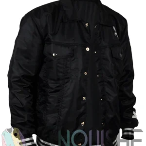 Chicago White Sox Black Trucker Jacket right