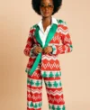 Christmas Pant Suits For Ladies Side