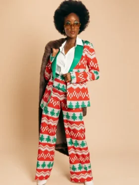 Christmas Pant Suits For Ladies