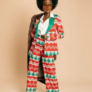 Christmas Pant Suits For Ladies
