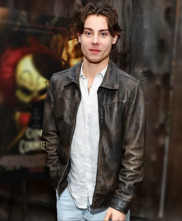 Clown in a Cornfield Carson MacCormac Leather Jacket