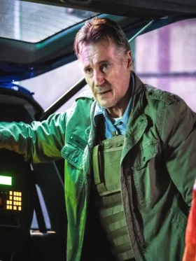 Cold Storage Liam Neeson Green Jacket