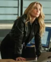 Criminal Minds Evolution S18 A.J. Cook Bomber Leather Jacket