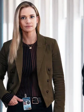 Criminal Minds Evolution S18 A.J. Cook Green Jacket