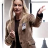 Criminal Minds Evolution S18 A.J. Cook Suede Blazer Side