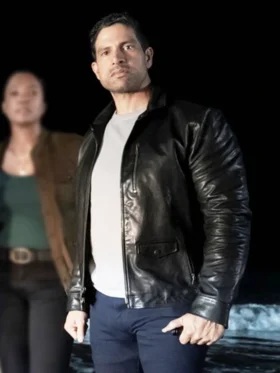 Criminal Minds Evolution S18 Adam Rodriguez Black Leather Jacket