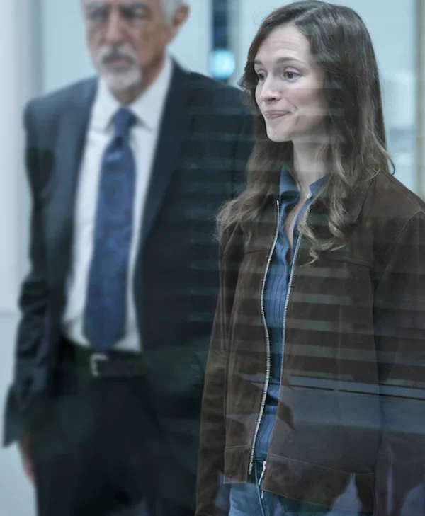 Criminal Minds Evolution S18 Kerry Knuppe Brown Suede Jacket