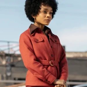 Duster S01 Rachel Hilson Red Jacket