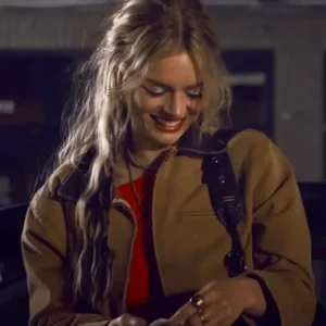 Eenie Meanie Samara Weaving Brown Jacket