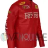 Ferrari Motorcycle Racing Red Jacket right