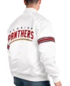 Florida Panther White Varsity jacket Back Look
