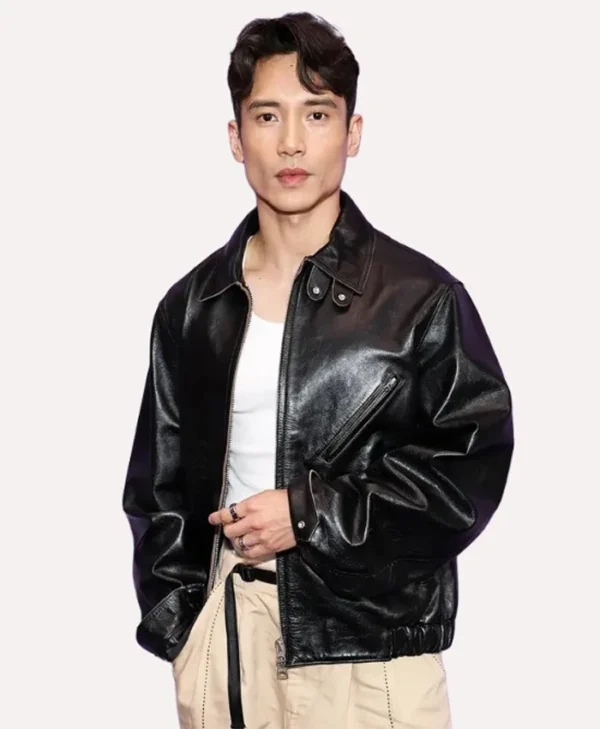 Freakier Friday Manny Jacinto Black Leather Jacket