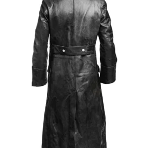 German Military Leather Trench Coat
