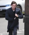 Half Man Jamie Bell Wool Coat Side