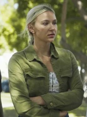 Halloween Aftermath Summer Martin Green Jacket Side