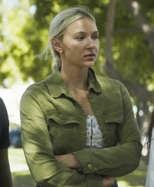 Halloween Aftermath Summer Martin Green Jacket Side