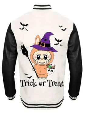 Halloween Labubu Trick or Treat Varsity Jacket
