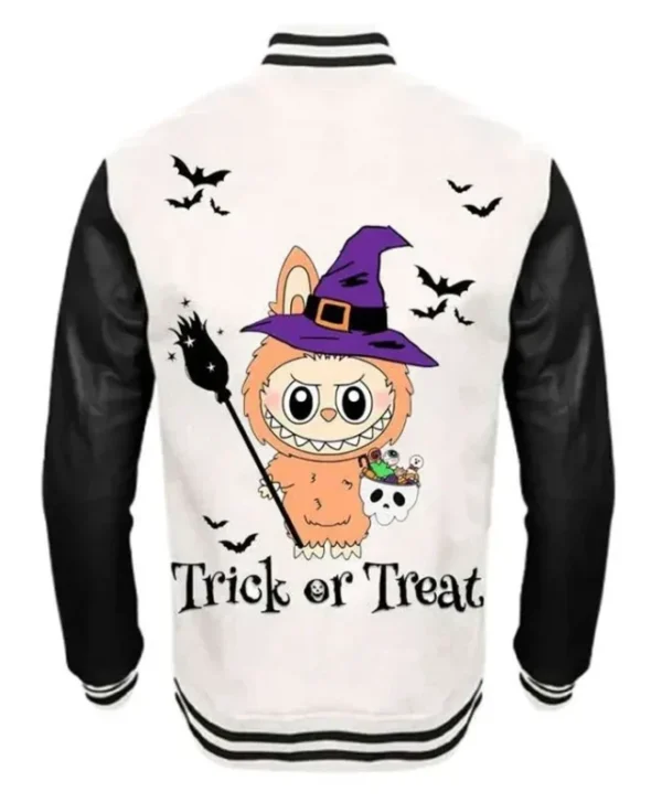 Halloween Labubu Trick or Treat Varsity Jacket