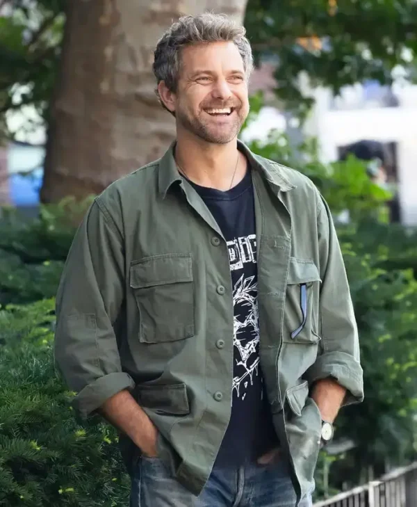 Happy Hours Joshua Jackson Green Jacket Front