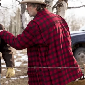 Heartland Shaun Johnston Red Plaid Jacket