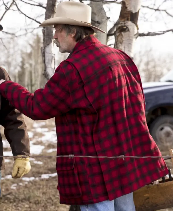 Heartland Shaun Johnston Red Plaid Jacket
