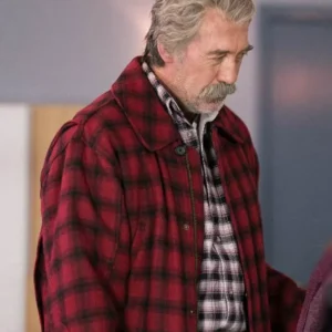 Heartland Shaun Johnston Red Plaid Jacket Front