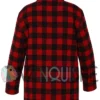 Heartland Shaun Johnston Red Plaid Jacket back