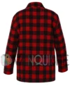 Heartland Shaun Johnston Red Plaid Jacket back