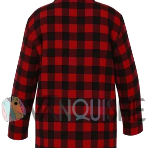 Heartland Shaun Johnston Red Plaid Jacket back