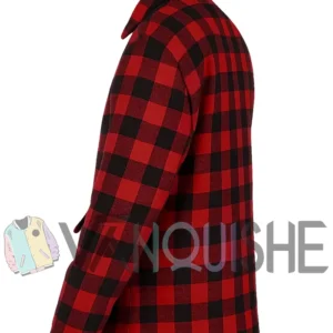 Heartland Shaun Johnston Red Plaid Jacket left back