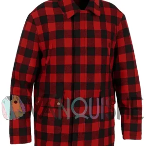 Heartland Shaun Johnston Red Plaid Jacket right
