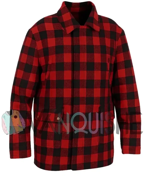Heartland Shaun Johnston Red Plaid Jacket right