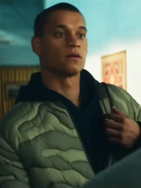 Him Tyriq Withers Green Quilted Jacket