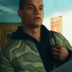 Him Tyriq Withers Green Quilted Jacket