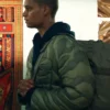 Him Tyriq Withers Green Quilted Jacket Front