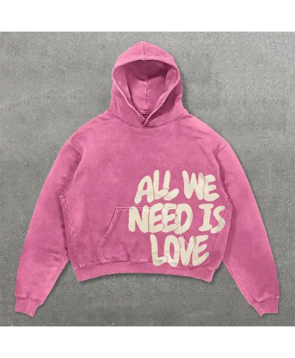 Hip Hop Y2K Letter Print Pullover Oversized Hoodie For Sale