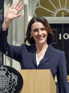 Hostage S01 Suranne Jones Blue Blazer