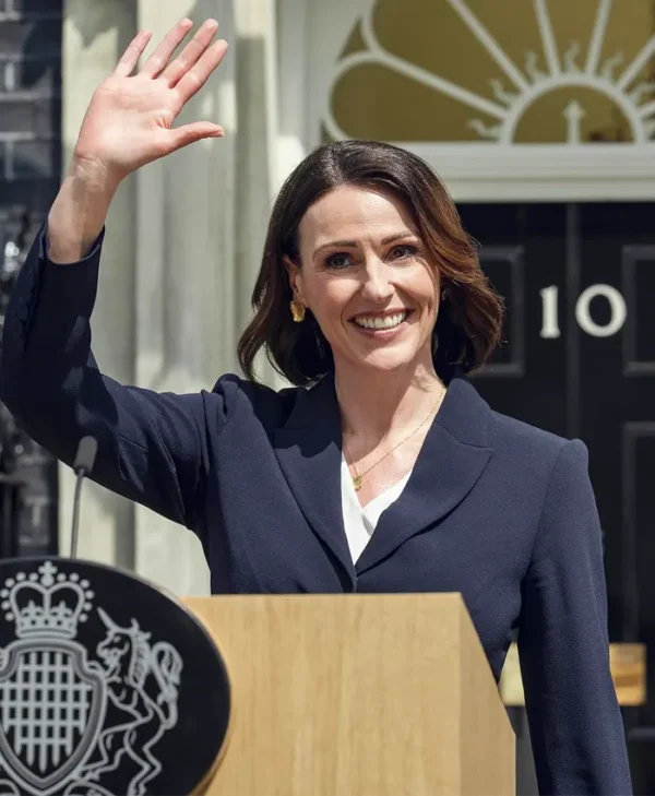 Hostage S01 Suranne Jones Blue Blazer
