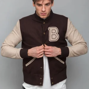 Hotline Miami Varsity Jacket Back