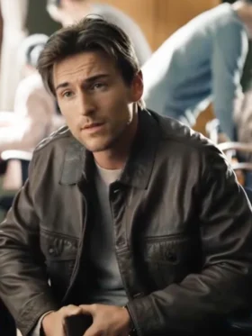 If I Run Evan Roderick Leather Jacket Side