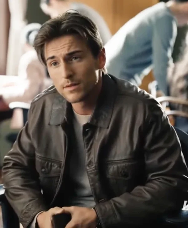 If I Run Evan Roderick Leather Jacket Side