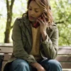 If I Run Kat Graham Green Jacket Back