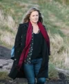 Irish Blood S01 Alicia Silverstone Black Wool Coat