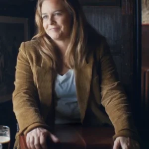Irish Blood S01 Alicia Silverstone Brown Corduroy Blazer