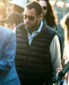 Jay Kelly Adam Sandler Puffer Vest Side