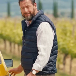 Jay Kelly Adam Sandler Puffer Vest